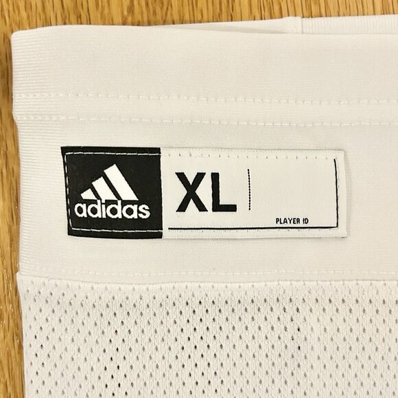 Adidas Size XL New Jersey Devils White Black Red Alt Pro Hockey Game Socks - Picture 6 of 7